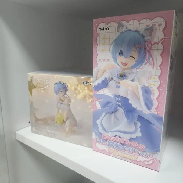 [BUNJANG] Taito Re:Zero Ram Cat Maid Figure Bundle Set / 타이토 Re:제로부터 시작하는 이세계생활 렘 고양이 메이드 피규어 일괄