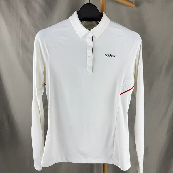 [BUNJANG] Titleist 22SS Tour Fit Long Sleeve Polo T-Shirt Size S / S ) 22SS 타이틀리스트 투어핏 긴팔 폴로 티셔츠