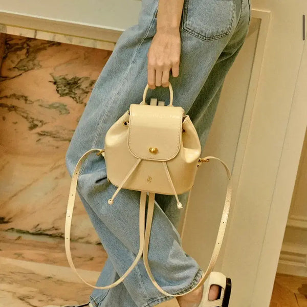 [BUNJANG] ANDIELOSE Mini Manon Bag Glossy Ivory / (미개봉 새상품) 앤딜로즈 미니 마농백 글로시 아이보리 하트시그널 김지민