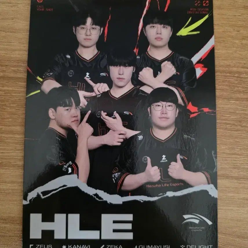 [BUNJANG] HLE 2026 MSI Group Photocard / 2026 hle 한화생명 msi 단체포카