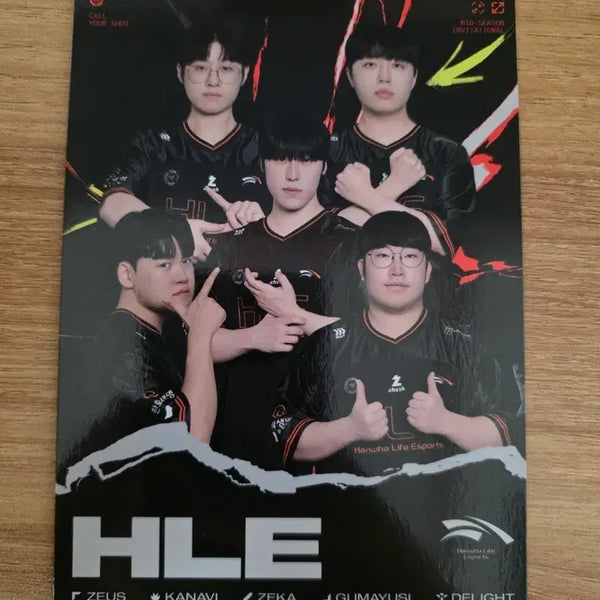 [BUNJANG] HLE 2026 MSI Group Photocard / 2026 hle 한화생명 msi 단체포카