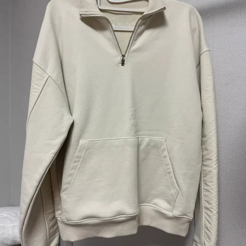[BUNJANG] Auro Half Zip-Up Sweatshirt (New) / 아우로 하프집업 맨투맨 (새상품)