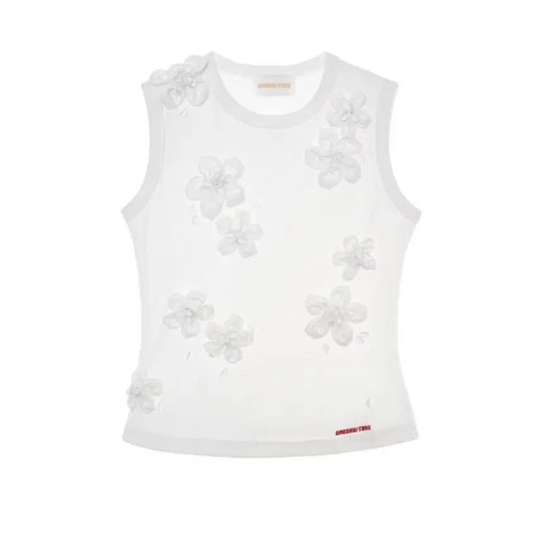 [BUNJANG] Shushutong Flower Vest / Shushutong 슈슈통 플라워 베스트 나시