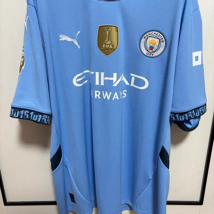 [BUNJANG] Manchester City 24/25 Home Jersey Full Customization / 맨체스터 시티 24/25 홈 저지 풀마킹