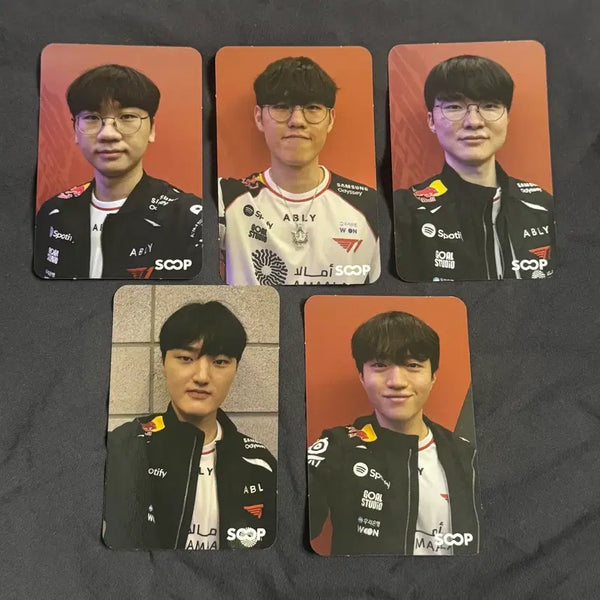 [BUNJANG] T1 League of Legends MSI 2023 Soop Photocard Bundle Set / T1 티원 msi soop 포카 양도 합니다! 므시 도오페페케