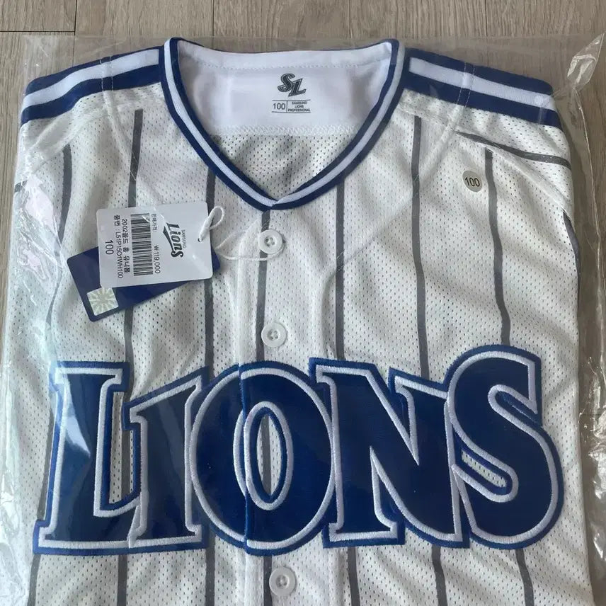 [BUNJANG] Samsung Lions Professional Old Home Baseball Jersey Size 100 / 삼성라이온즈 프로페셔널 올드 홈 유니폼 100