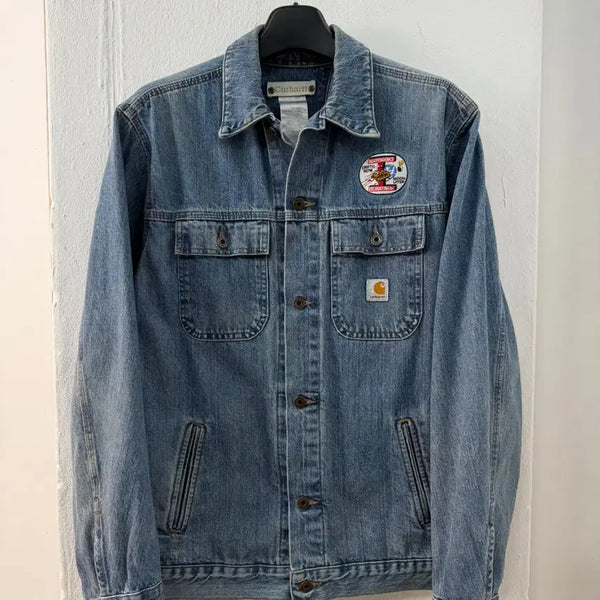[BUNJANG] 00s Carhartt J186 Denim Trucker Jacket / 00s 칼하트 J186 데님 트러커 자켓