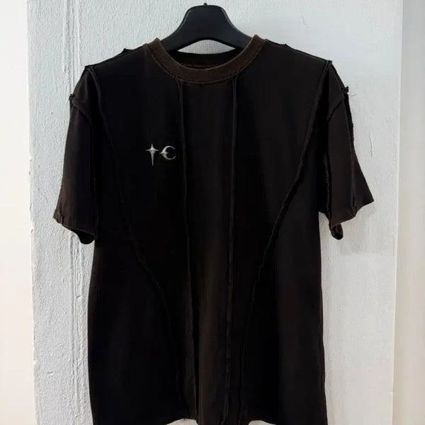 [BUNJANG] Thug Club Dead Line Cotton Short Sleeve T-Shirt / 떠그클럽 데드 라인 반팔 티셔츠