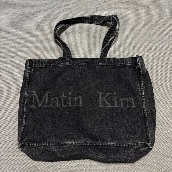 [BUNJANG] Matinkim Denim Tote Bag / 마뗑킴 데님 토트백