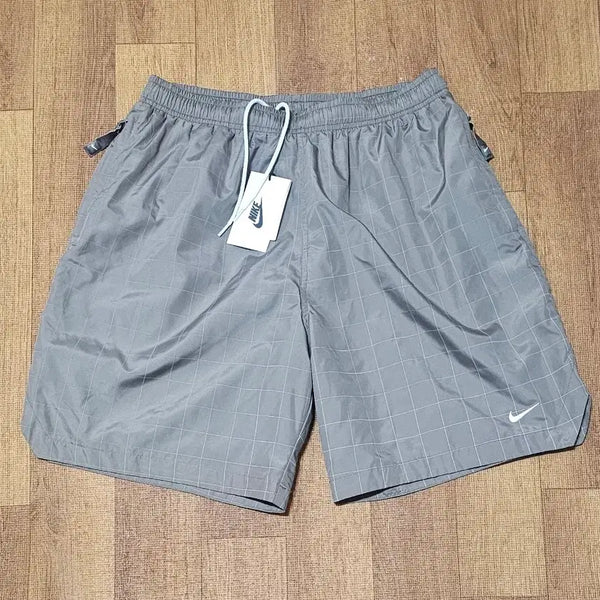 [BUNJANG] NikeLab NRG Grid Reflective Shorts Olive / 나이키랩 NRG 그리드 플래시 쇼츠 올리브
