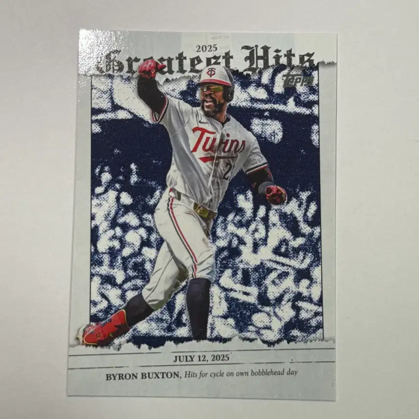 [BUNJANG] Minnesota Twins Byron Buxton 2023 Topps Baseball Card / 미네소타 브라이언 벅스턴 탑스 야구 카드