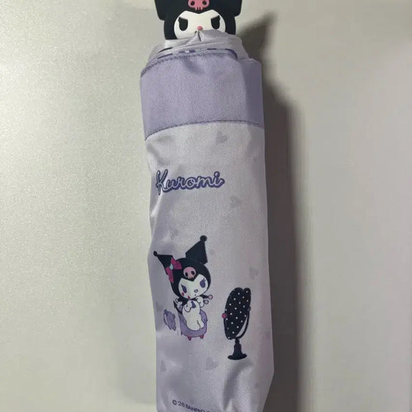 [BUNJANG] Kuromi Figurine Umbrella / 새상품) 쿠로미피규어 양산 우산