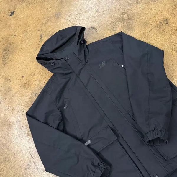 [BUNJANG] New Balance Windbreaker Jacket Black / [정품/M] 뉴발란스 바람막이 자켓 블랙