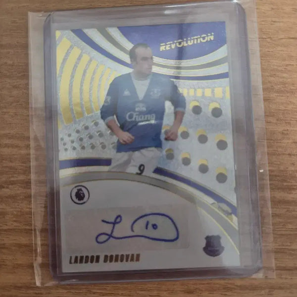 [BUNJANG] Landon Donovan Autographed Card (Everton) / 랜던 도노반 오토