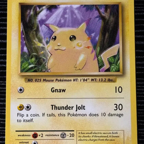 [BUNJANG] 2016 North America Pikachu "Dungchu" 1st Edition / 북미 2016 피카츄 뚱카츄 초판