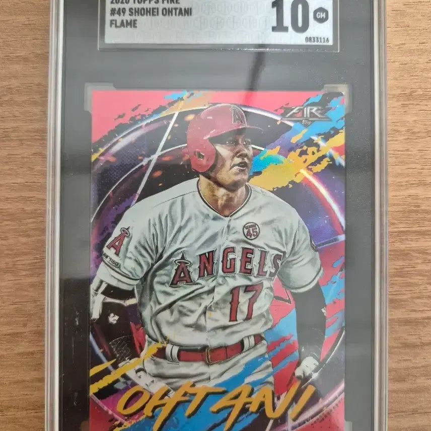 [BUNJANG] Shohei Ohtani Topps Fire CGC 10 / 오타니 탑스 fire