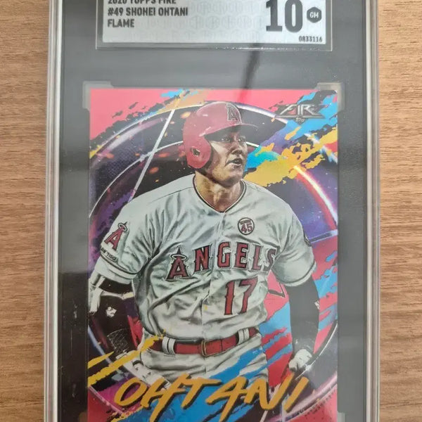 [BUNJANG] Shohei Ohtani Topps Fire CGC 10 / 오타니 탑스 fire