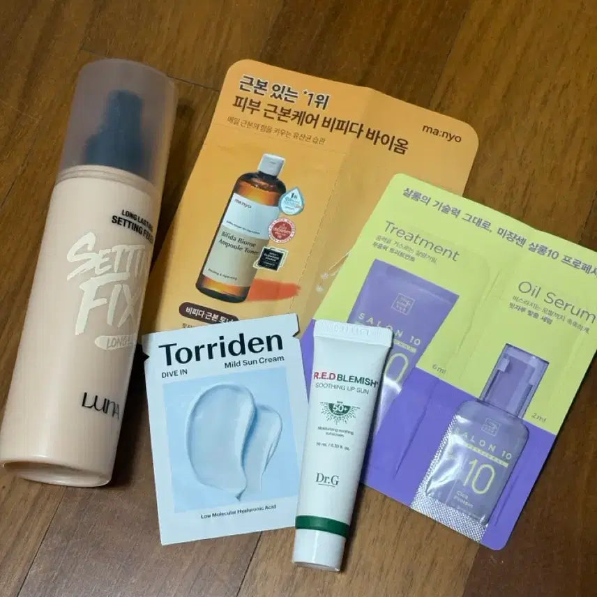 [BUNJANG] Luna Setting Fixer & Olive Young Sample Bundle Set / 올리브영 샘플+루나 세팅픽서 일괄