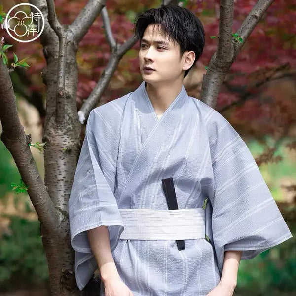 [BUNJANG] Men's Kimono Yukata (M Size) - Festival, Matsuri, Concept Photoshoot / 남성 유카타 기모노 M 코스프레 축제 마츠리 컨셉 촬영