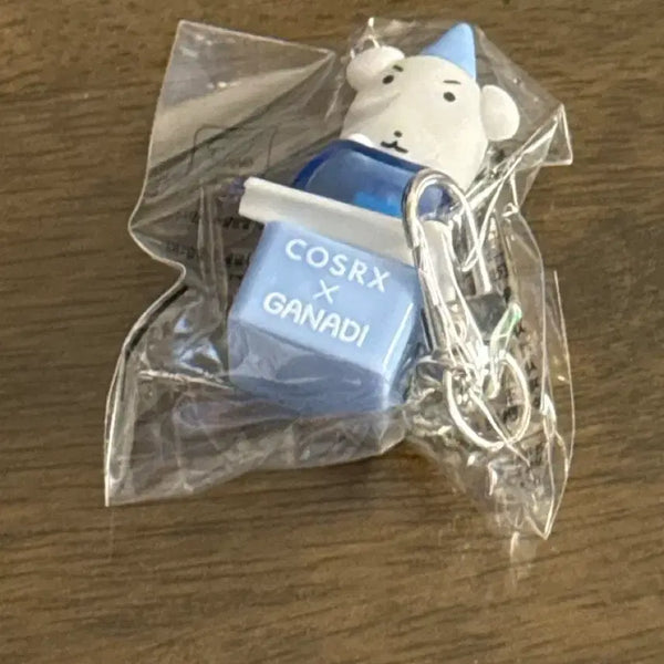 [BUNJANG] COSRX Ganadi Collaboration Keycap Keyring / 코스알엑스 가나디 콜라보 키캡 키링
