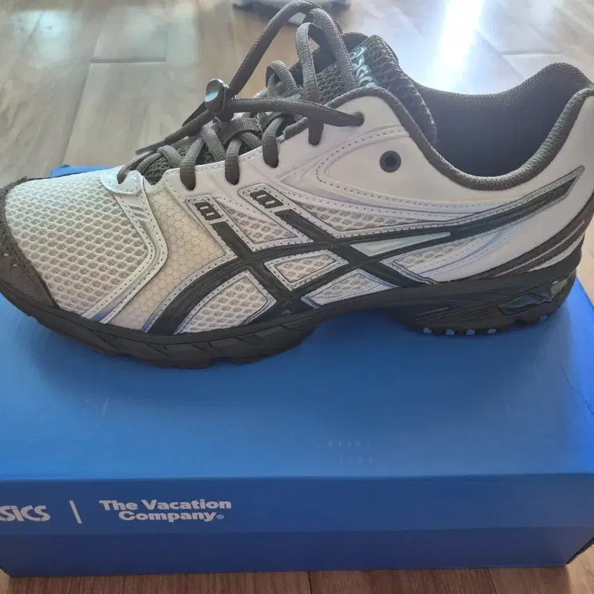 [BUNJANG] ASICS x Temptation Vacation GEL-DS Trainer 14 Cream Olive Canvas Sneakers / 아식스 x 템테이션 베케이션 젤 DS 트레이너 14 크림 올리브 캔버스