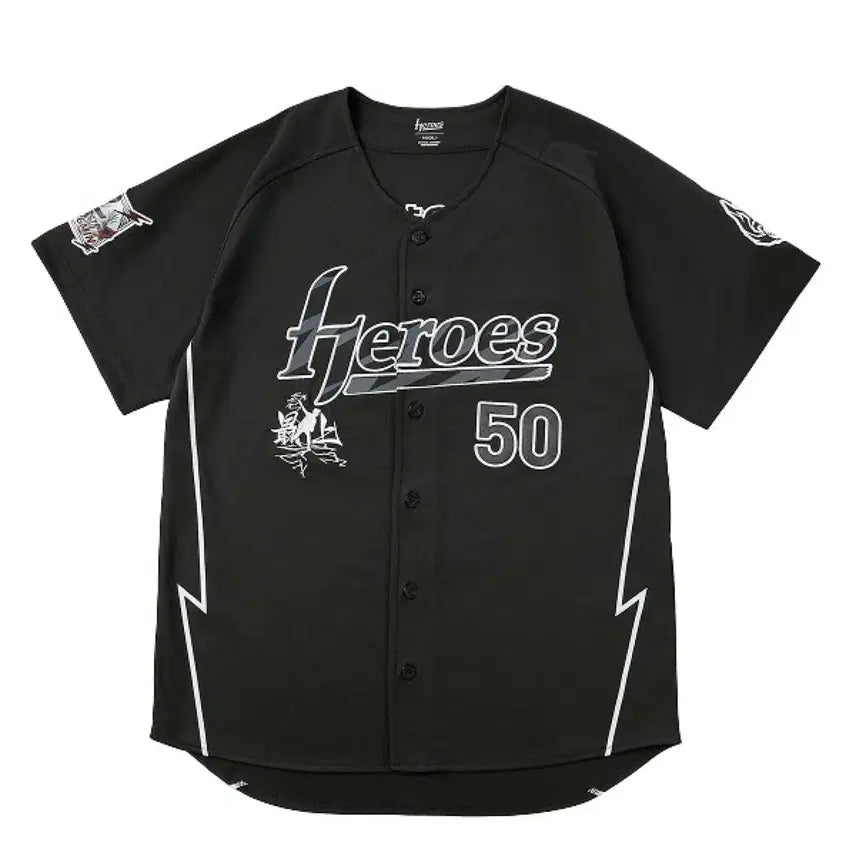 [BUNJANG] Kiwoom Heroes Ha Young-min Player Uniform L / 키움히어로즈 하영민 플레이어 유니폼 플니폼 100 L