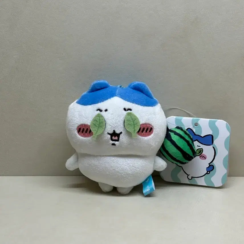 [BUNJANG] Leaf Hachitore Doll Keychain / 나뭇잎 하치와레 인형 키링