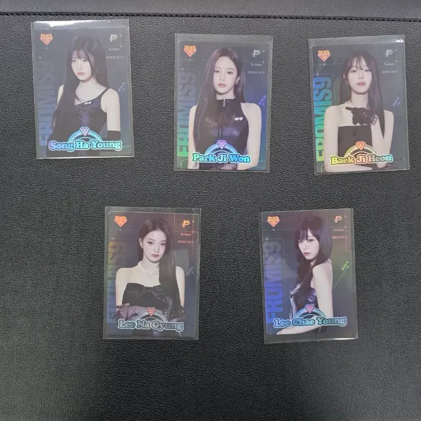 [BUNJANG] fromis_9 "My Little Society" Terereca Retro Insert Set / 프로미스마인 프미나 테레카 레트로 인서트 5종 세트