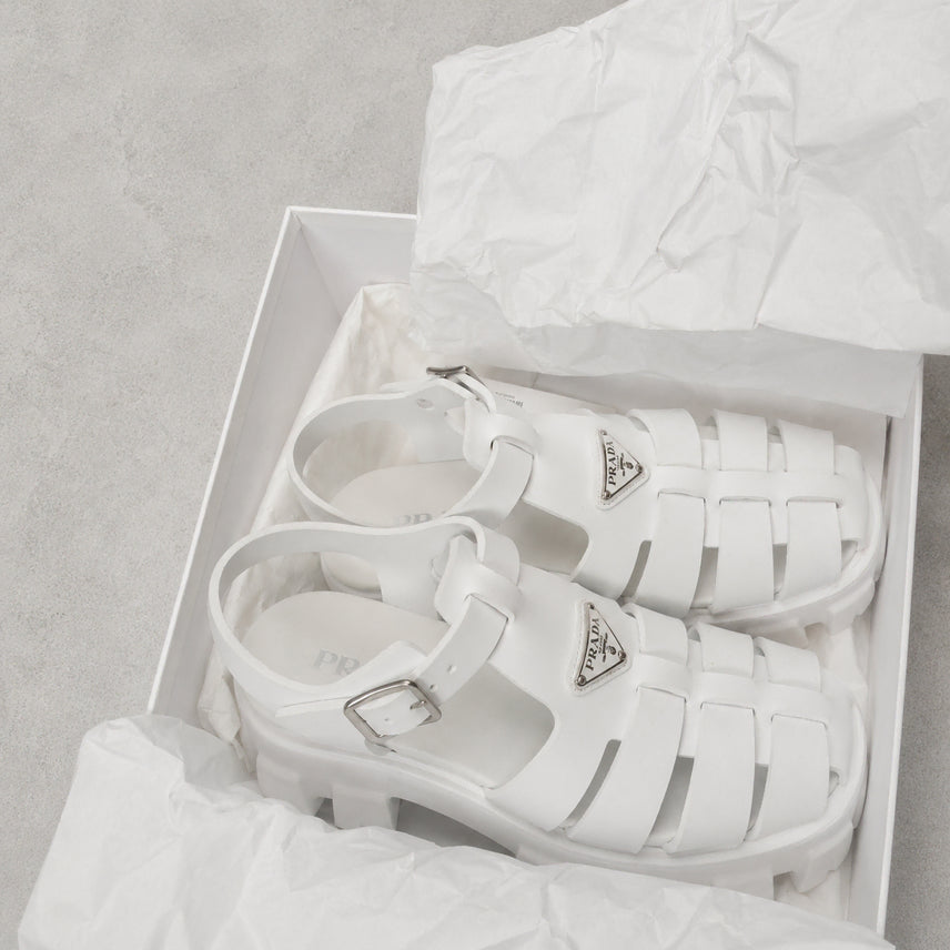 [BUNJANG] Prada Rubber Sandals / [초급처 가격]프라다 러버 샌들 새상품급