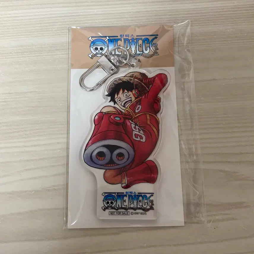 [BUNJANG] One Piece Luffy Egghead Aladdin Acrylic Keyring (Sealed) / [미개봉] 원피스 루피 에그헤드 알라딘 아크릴 키링