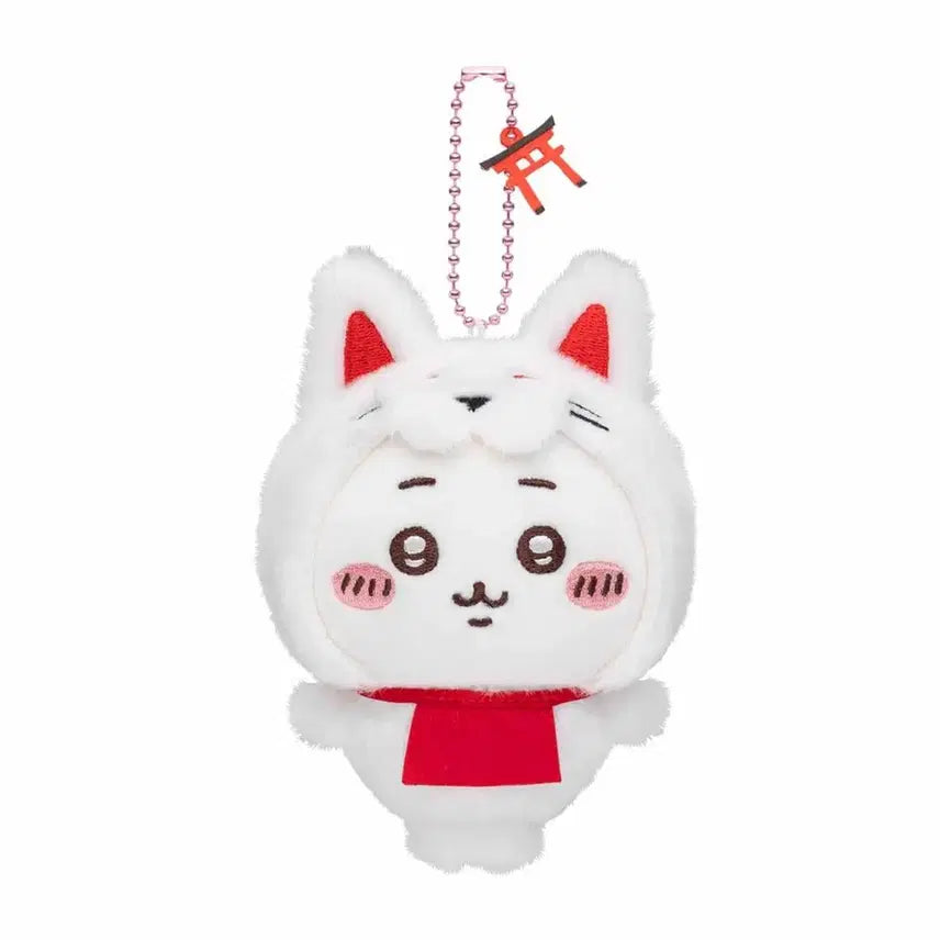 [BUNJANG] Chiikawa Mogumoguhonpo Fushimi Inari Limited Edition Fox Mascot / 치이카와) 모구모구혼포 후시미이나리 여우 신사 치이카와 마스코트