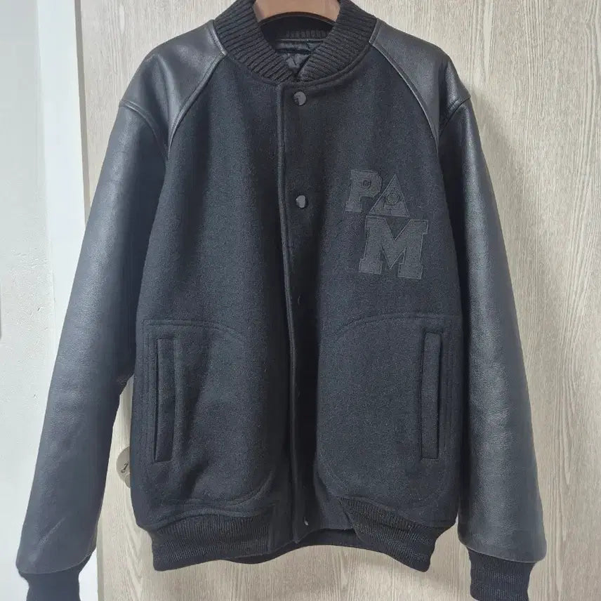 [BUNJANG] Pucks & Mini Vintage Varsity Jacket Top / 퍽스앤미니 PAM 빈티지 바시티 자켓 상의