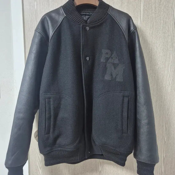 [BUNJANG] Pucks & Mini Vintage Varsity Jacket Top / 퍽스앤미니 PAM 빈티지 바시티 자켓 상의