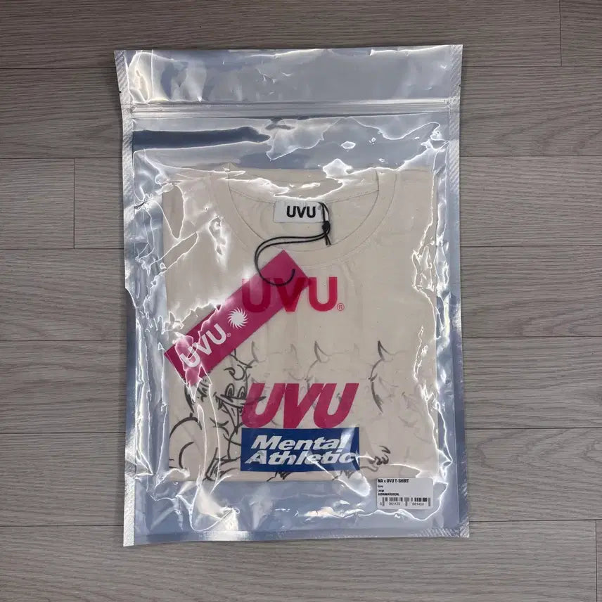 [BUNJANG] UVU x mental.athletic Short Sleeve T-Shirt / [L] UVU x mental.athletic 반팔 티셔츠 새상품