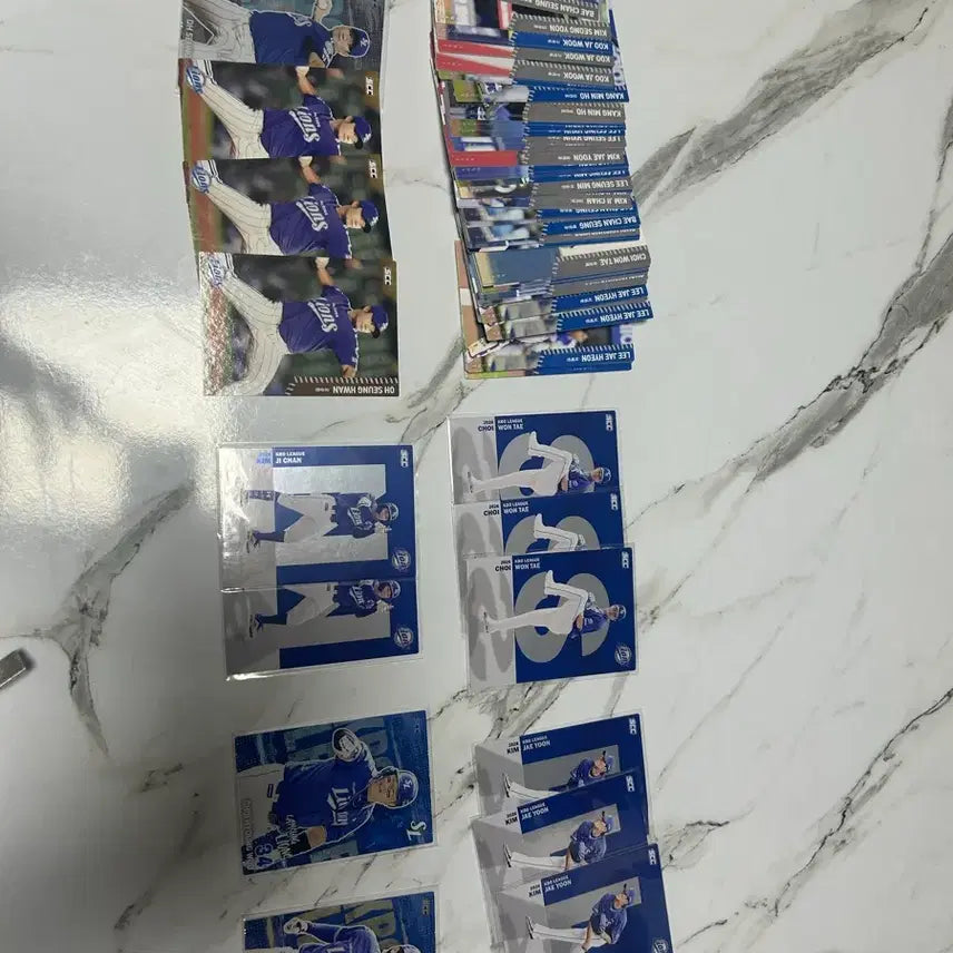 [BUNJANG] KBO Samsung Cards Bundle Set / Kbo삼성카드일괄