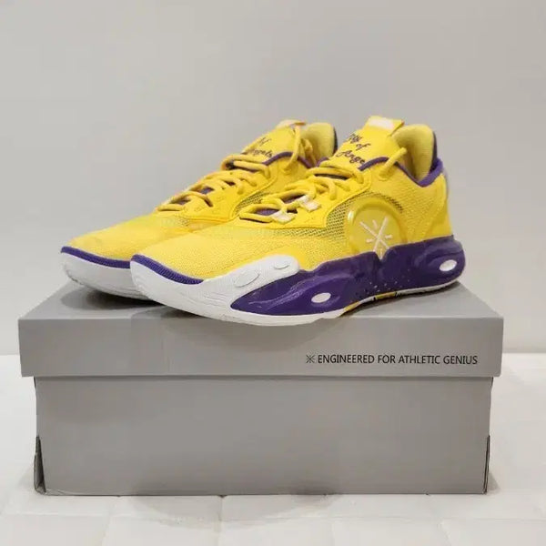 [BUNJANG] Li-Ning Way of Wade All City 12 'Lakers' Basketball Shoes / [최종가격][275]리닝 올시티 12 'Lakers'