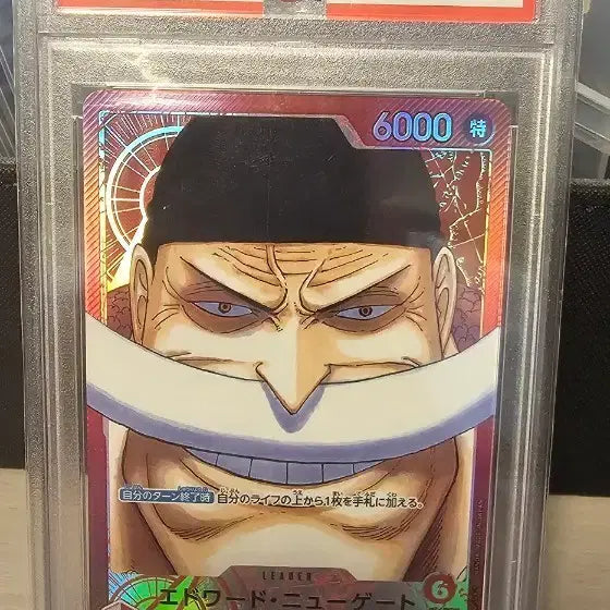 [BUNJANG] One Piece Card Whitebeard Edward Newgate Leader Alternate Art PSA 10 / [PSA10] 원피스 카드 흰수염 에드워드 뉴게이트 리더페레