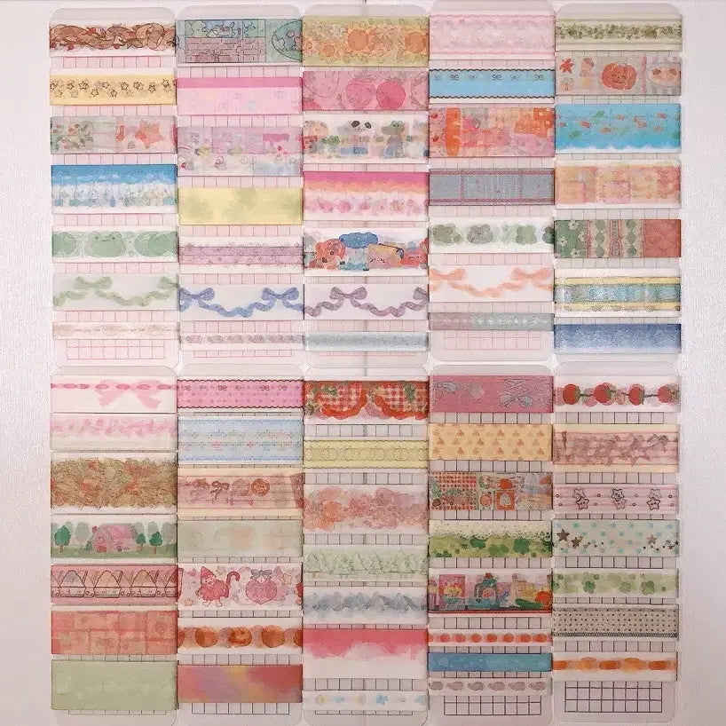 [BUNJANG] K-Decor Washi Tape Set (5) - Buy 7 Get 1 Free Promotion / 다꾸 마테 띵 (5) 7개 + 1개 무료증정 이벤트