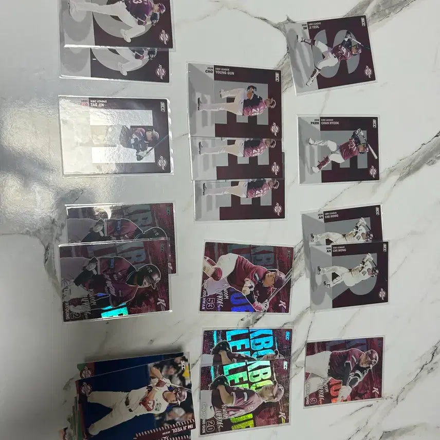 [BUNJANG] KBO Kiwoom Baseball Cards Bundle Set / Kbo키움카드 일괄