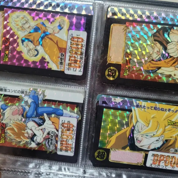 [BUNJANG] Dragon Ball Z Prism Cards (4 Types) / 드래곤볼Z 프리즘카드 4종