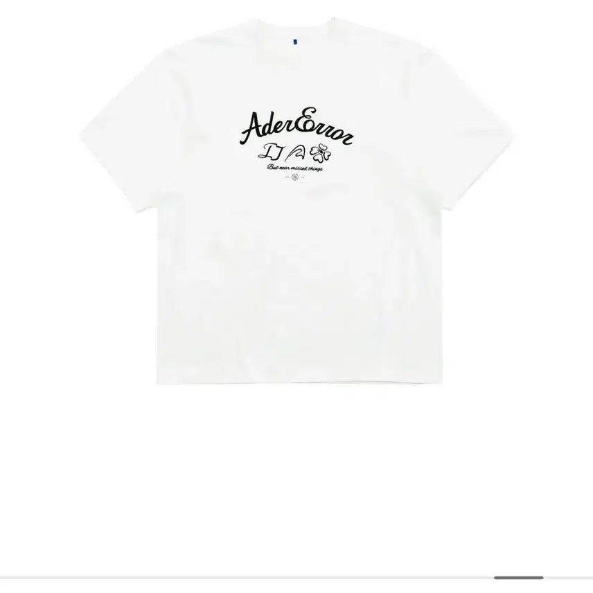 [BUNJANG] Ader Error Sollec T-shirt White A3 / 아더에러 솔렉 티셔츠 화이트 A3 새상품 (Sollec t-shirt)