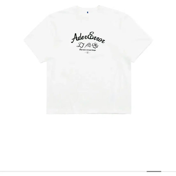 [BUNJANG] Ader Error Sollec T-shirt White A3 / 아더에러 솔렉 티셔츠 화이트 A3 새상품 (Sollec t-shirt)