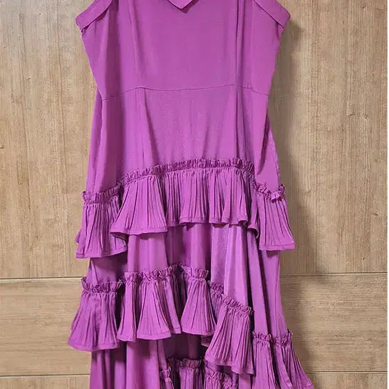[BUNJANG] Bustier Dress (Deep Pink) / 뷔스티에 원피스(진핑크)