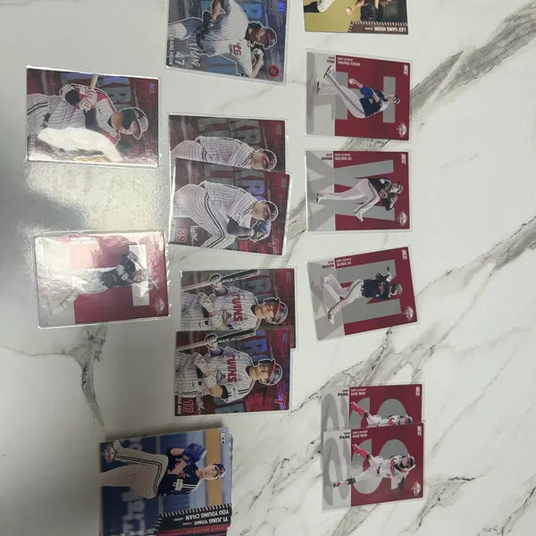 [BUNJANG] LG Twins Baseball Cards Bundle Set / Kbo엘지 카드 일괄