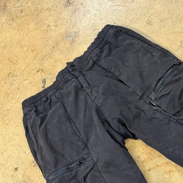 [BUNJANG] CP Company Black Cargo Jogger Pants / [정품] cp컴퍼니 블랙 카고 조거 팬츠