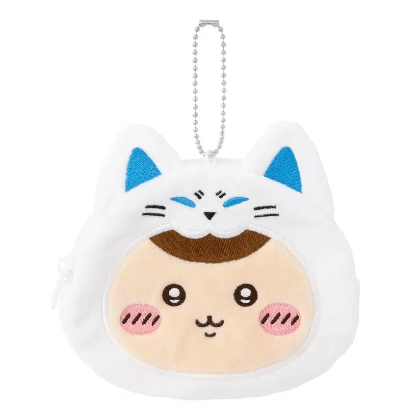 [BUNJANG] Chiikawa Mogumoguhonpo KuriManju Face Mascot Pouch / 쿠리만쥬) 치이카와 모구모구혼포 페이스 마스코트 파우치