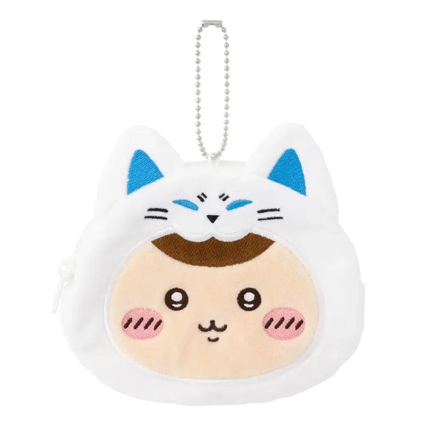 [BUNJANG] Chiikawa Mogumoguhonpo KuriManju Face Mascot Pouch / 쿠리만쥬) 치이카와 모구모구혼포 페이스 마스코트 파우치