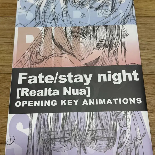 [BUNJANG] Fate/stay night Realta Nua Opening Key Animation Artbook / 페이트 Realta Nua opening key animations