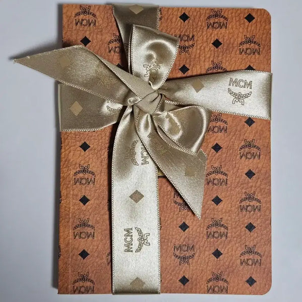 [BUNJANG] MCM Signature Logo Notebook Diary / 새상품) MCM 노트 수첩 다이어리