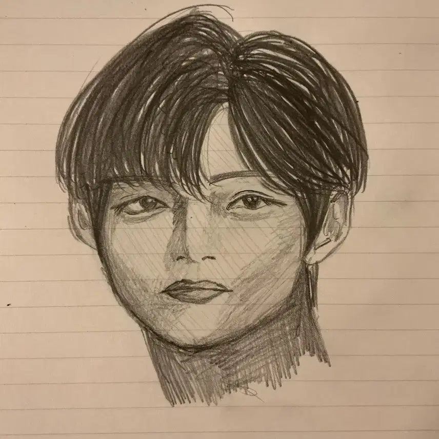 [BUNJANG] Custom Pencil Portrait Commission - Animals & Characters Available / 급전)그림 커미션! 동물,캐릭터도 가능합니다!